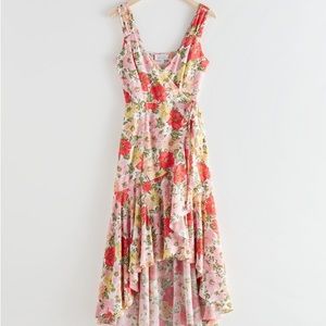 & Other Stories Sleeveless Midi Wrap Dress NWT